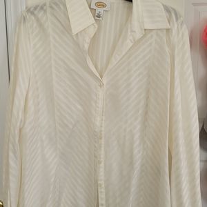 Talbots V-Neck Blouse